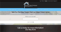 Desktop Screenshot of nevadastatemortgage.com