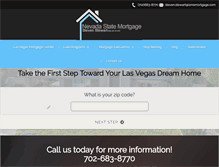 Tablet Screenshot of nevadastatemortgage.com